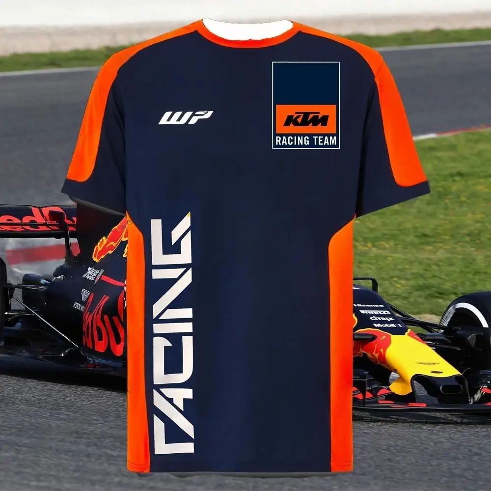 2026년 신상 여름 MXGP KTM 유니섹스 KTM 모토GP 라이딩 모토 저지 레이싱 팀 티셔츠 통기성 3D 프린팅 성인용
