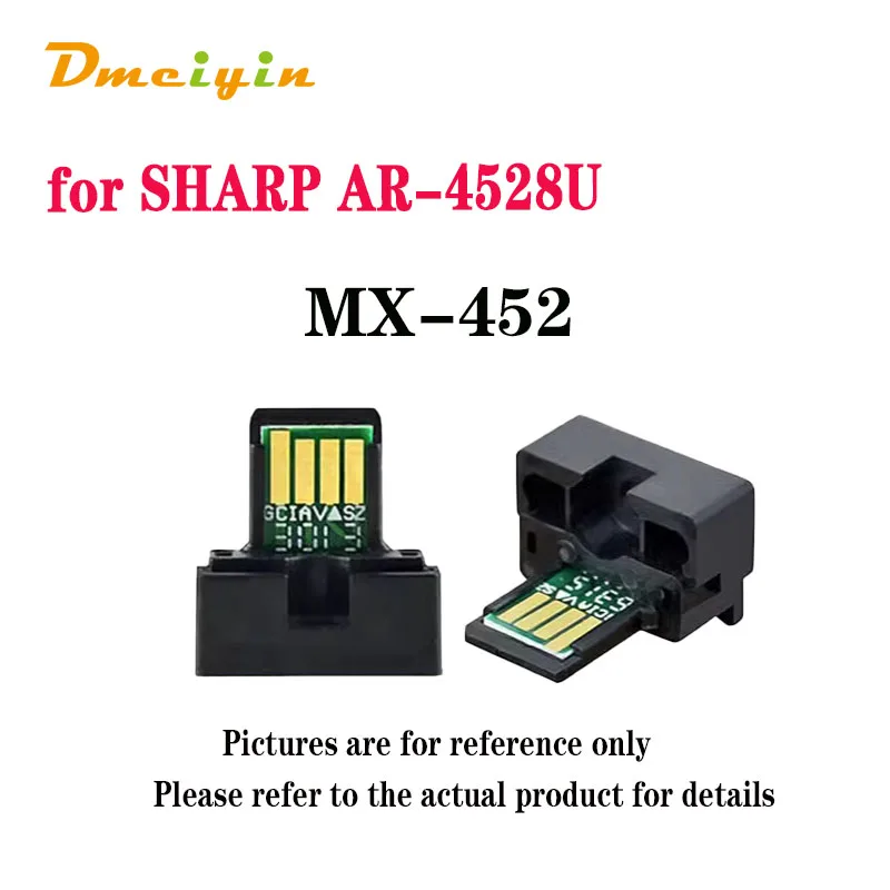 

High Quality WW Version BK Color MX-452 Toner Chip for Sharp AR-4528U Printer