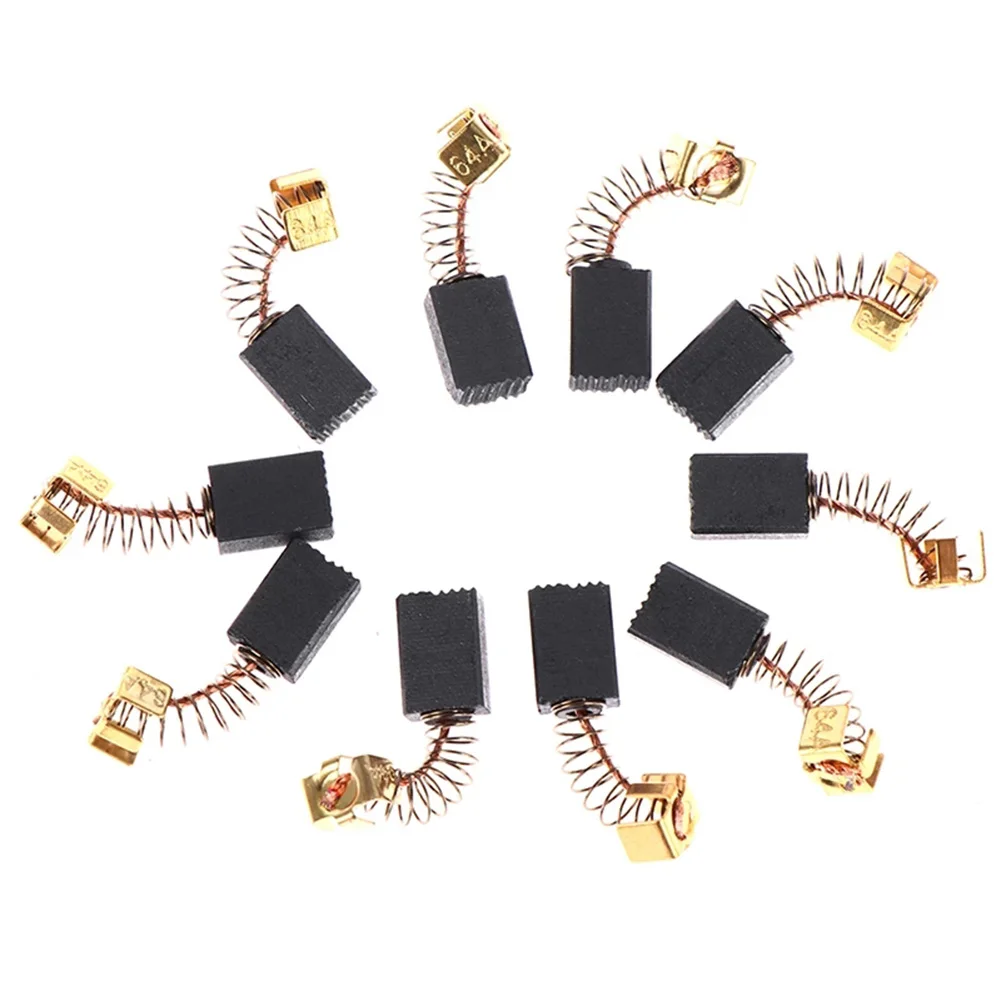 10pc Carbon Brushes Angle-Grinder Sander Brush Replacement For CB57 CB64 CB75 CB85 191627-8 191956-9 Power Tool Accessories 10pc filter cloth vacuum cleaner bags for cordless vacuum cleaners cl183 dcl180 bcl140z household tool filter replace attachment