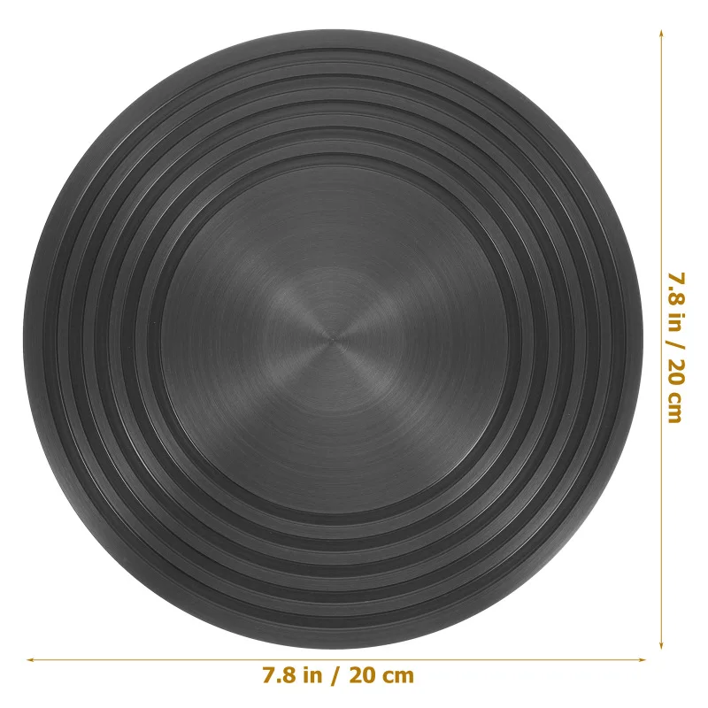 Description Picture 2 of itemHeat Conduction Plate Home Diffuser Thermal Defrost Tray Gas Stove Plate Conductive Aluminum Converter Disk Thawing Induction