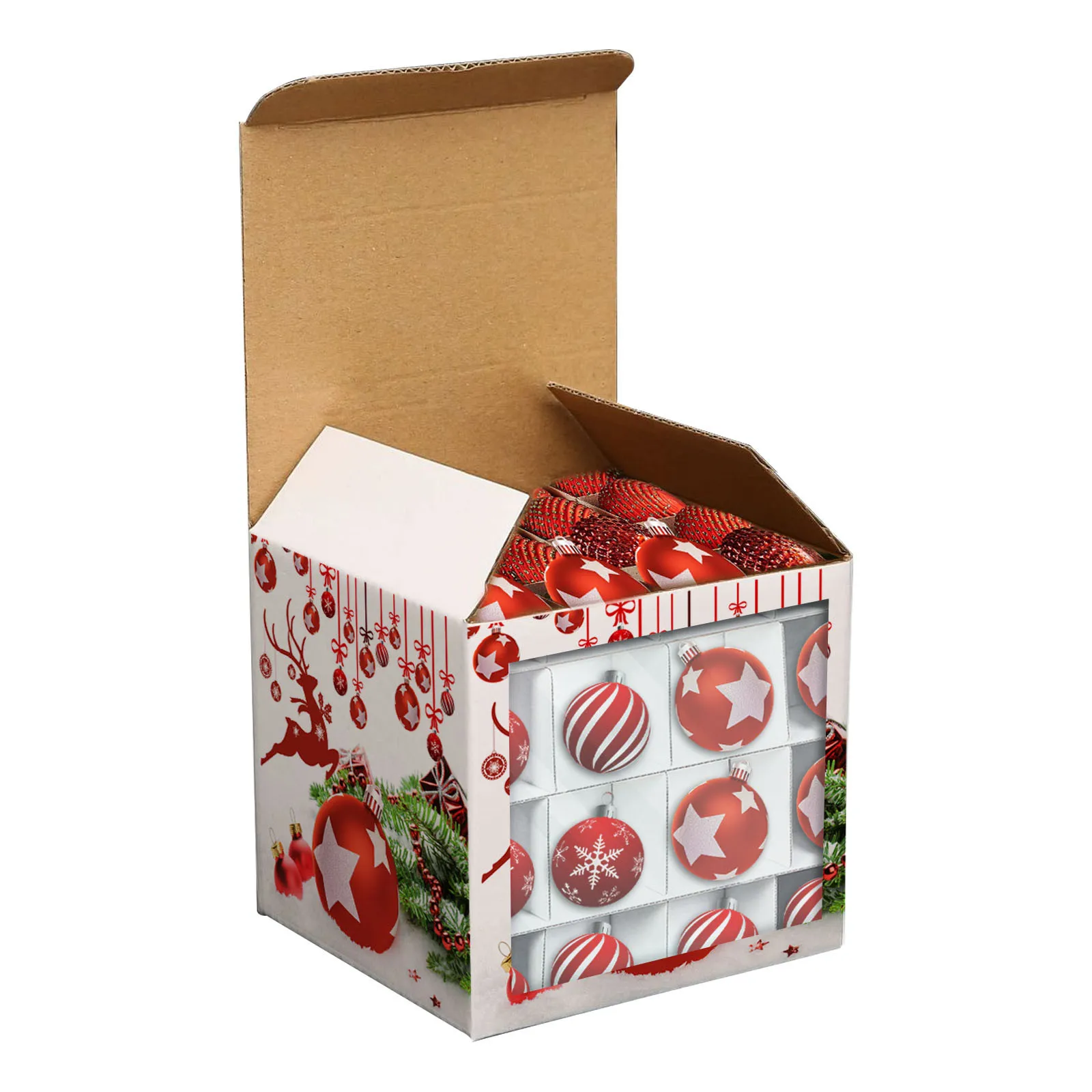 Tree Bag Tree Box Storage Box Baubles Ornament Decoration Christmas Xmas 64 Housekeeping & Storage Set with Divided Interior