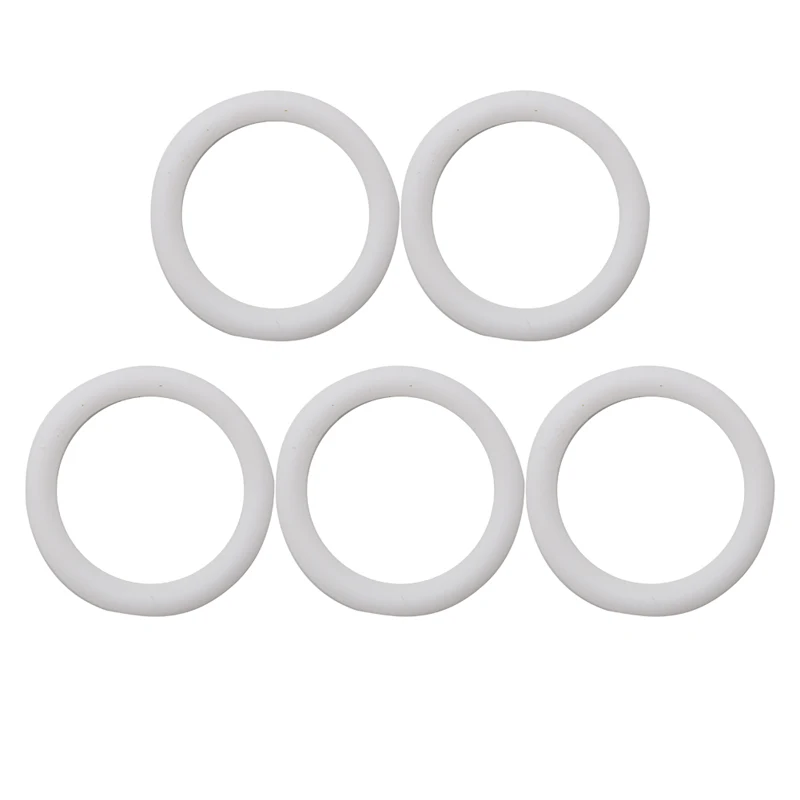 Food Quality BPA Free Clear Silicone O-rings Baby solid Pacifier Clips Pacifier