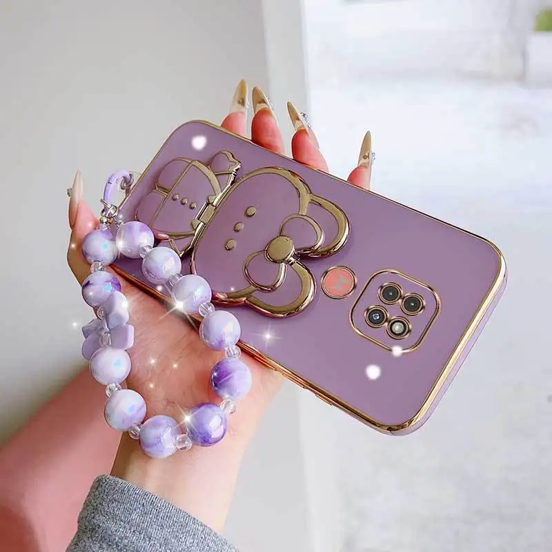 3-Piece Set: Premium Phone Case with Lanyard and Stand - Comfortable Feel Cover