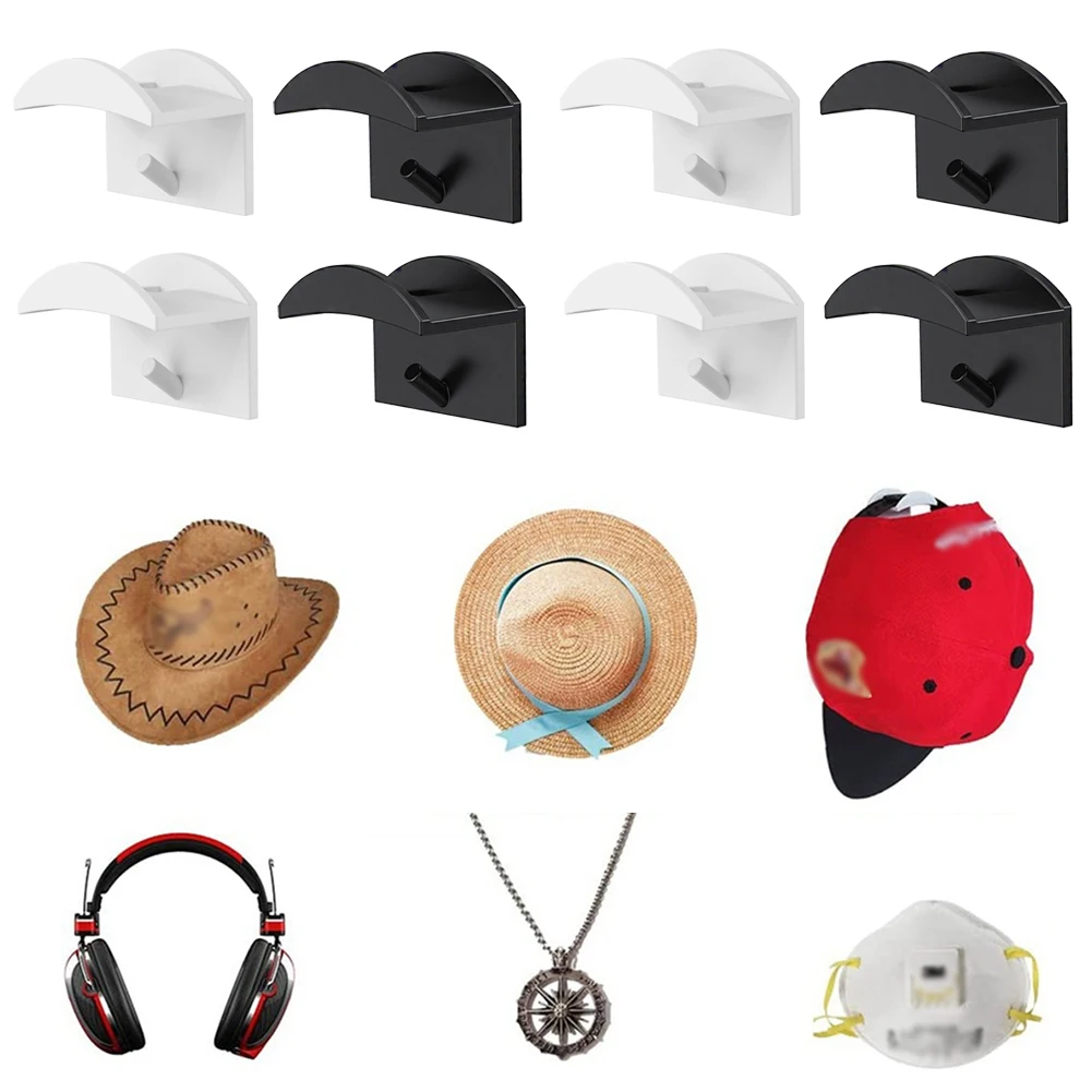 

1Pcs Baseball Cap Rack Hat Holder Rack Organizer Storage Modern Baseball Caps Hangers Rack Hanging Organizer For Door Wall