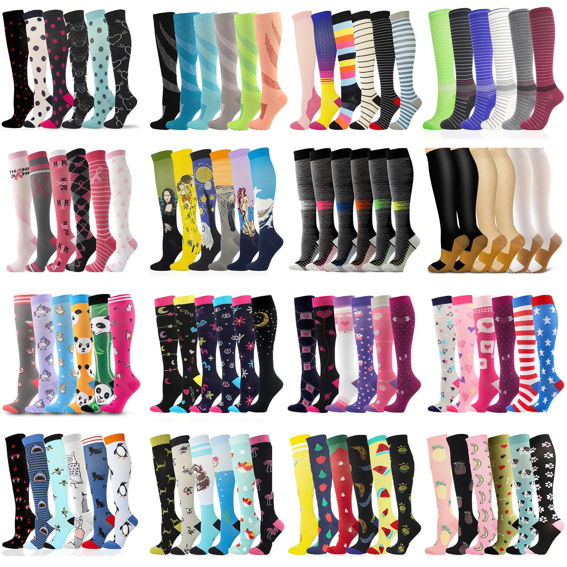 

MOJITO 6 Пары / партии Компрессионные чулки для спорта на открытом воздухе для предотвращения варикозного расширения вен мужские женские Компрессионные носки ограниченная продажа