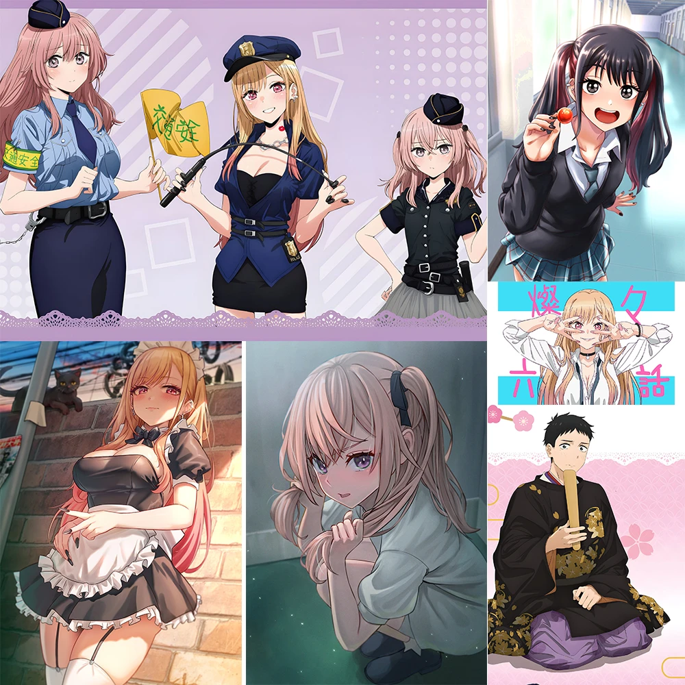 Scan My Dress Up Darling Fr Wall Sticker | Photo Paper | Poster | Painting Calligraphy - Dress-up  Poster High-gloss - Aliexpress