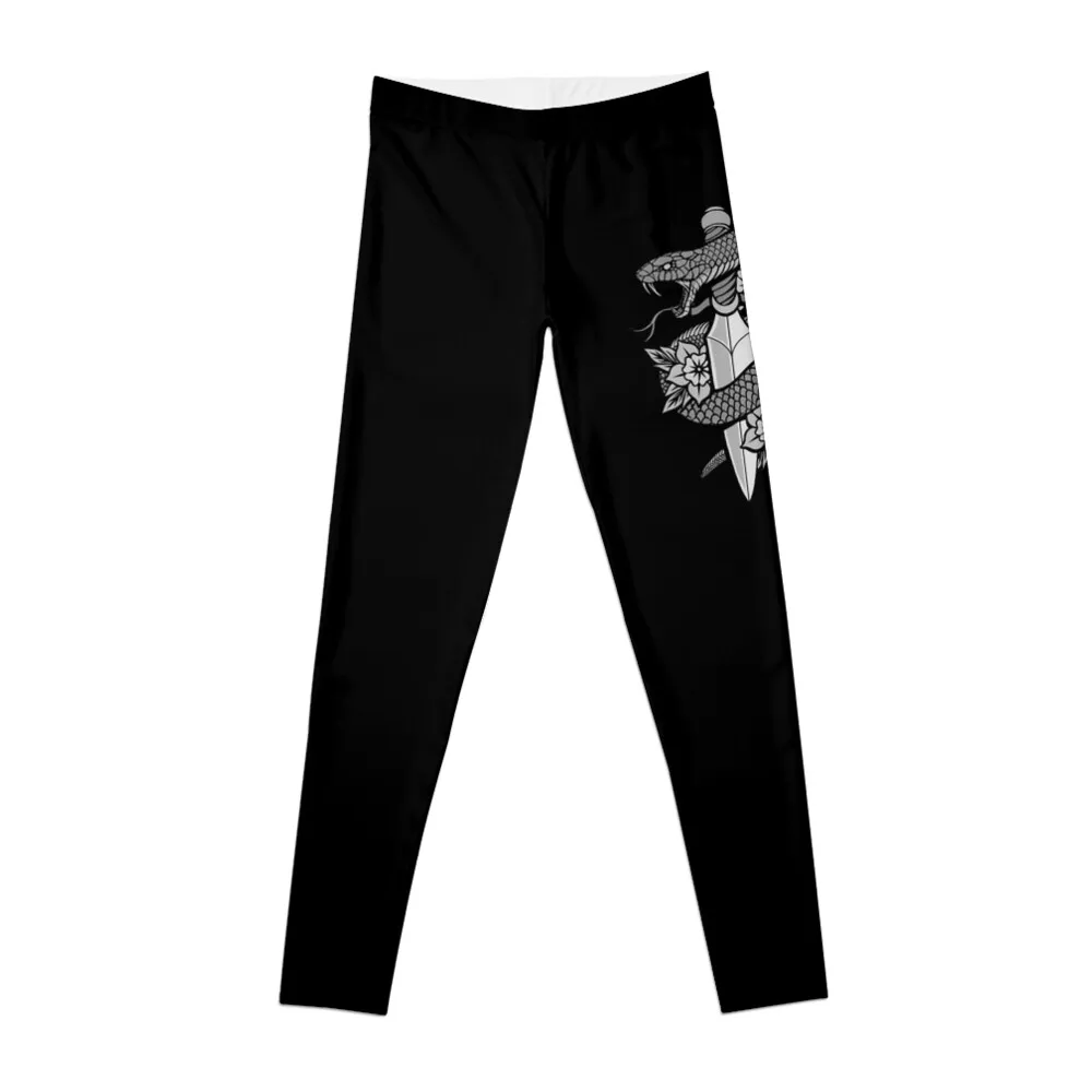 

Snake & Dagger Leggings Sports pants woman workout clothes for Womens Leggings