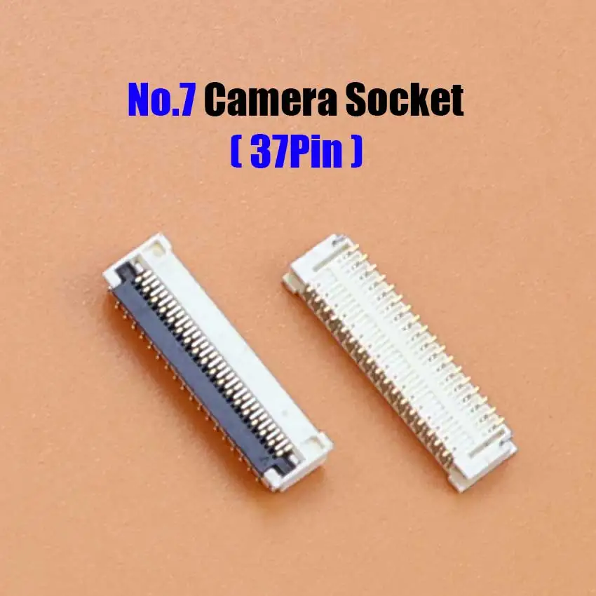 1PCS USB Lade Port Spiel SD Karte Slot Buchse Horn Kamera Joystick Touch Top Taste LCD Screem FPC Stecker für Neue 3DS LL XL – Detail 5
