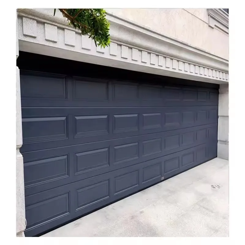Automatic Aluminum Sectional Overhead Garage Doors for Modern Villas Galvanized Steel Sheet Garage Doors