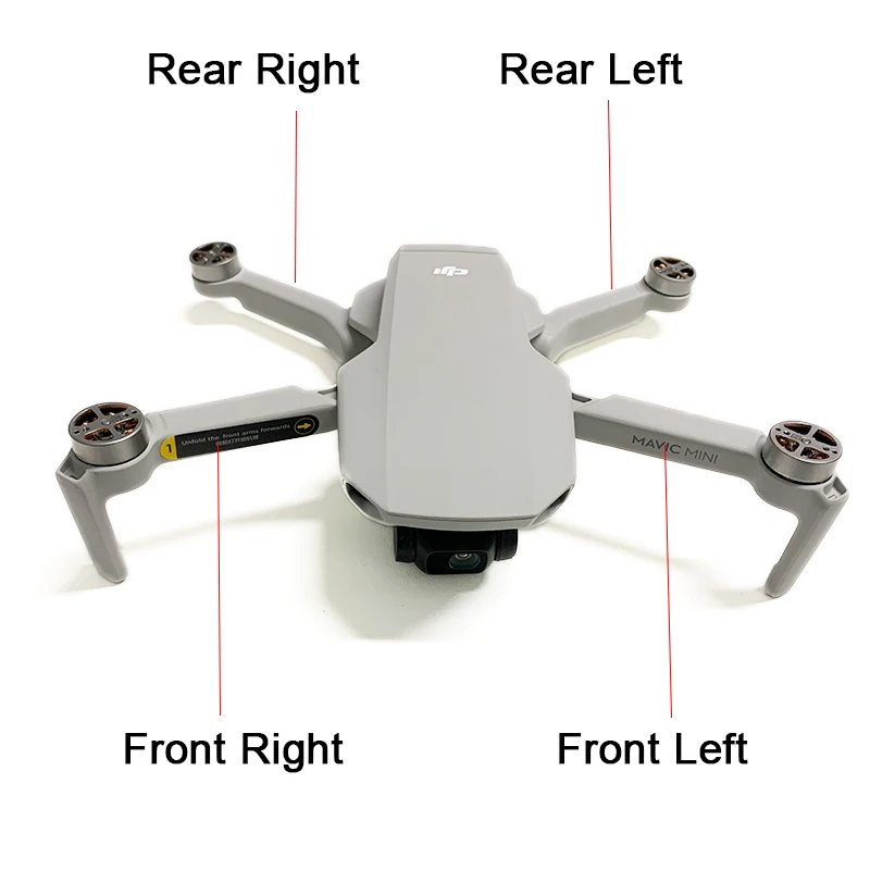 Description Picture 4 of itemGenuine Mavic Mini 2 SE Motor Arm Shell Propeller Motor Arm Sleeve Motor Arm Cover Repair Parts for DJI Mavic Mini 2 SE Mini 2