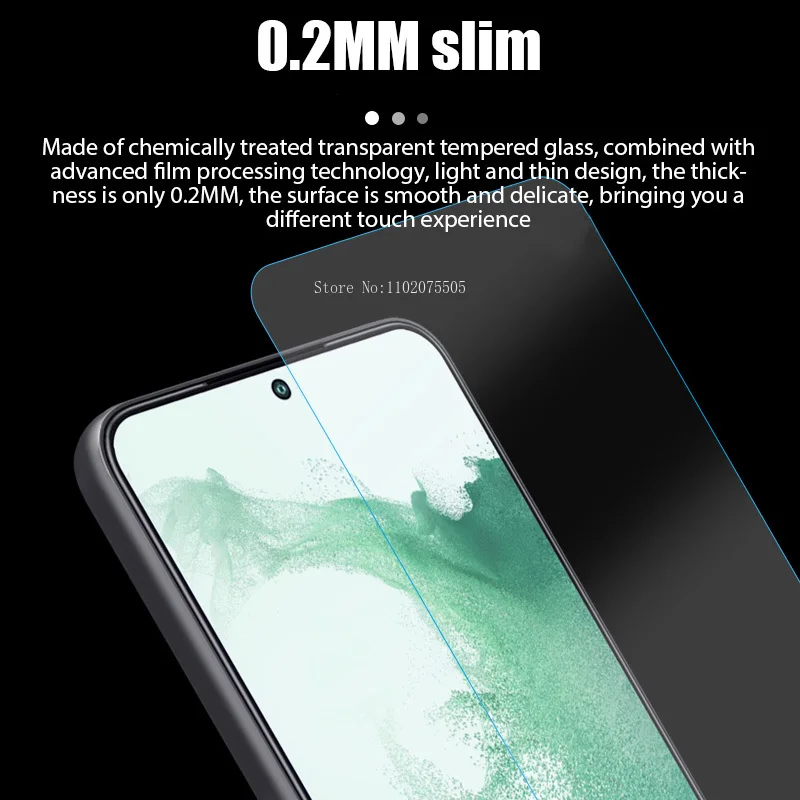 2PCS Tempered Glass Screen Protectors For Samsung A10 A20 A30 A40 A50 A60 A70 A80 A90 Galaxy A10S A20S A20E A30S M10S M20S