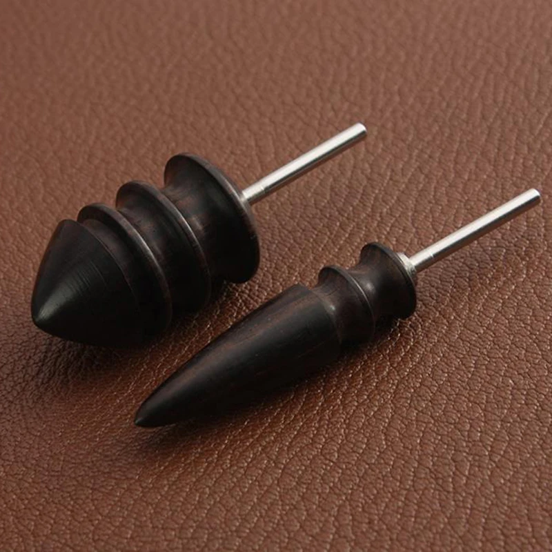 Leather Craft Tool Kit Leather Craft Tool Leather Craft Tools Leather Tools DIY Leather Grinding Tool Electric Polishing Machine Bit Leather craft Edge Arch Groove Slicker Kit Sandalwood Head Burnisher