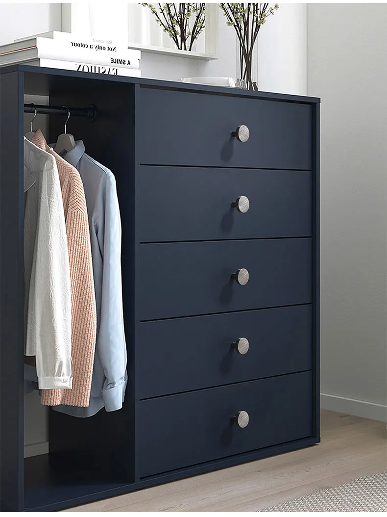 Aluminum Round Cabinet Knobs Modern Style