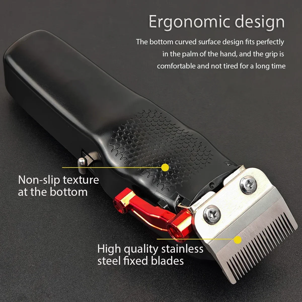 Professional BRDCLIP J10 BL1T BL1S Set Hair Clippers Carving Gradient Hair Trimmer Barber Electric Shaver Clipper Charging Base 3