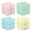 Infinity Cube Fold Fidget Toy Square Plastic Magic Cube Office Flip Cubic Puzzle Vent for Kid adhd Autism Fast Delivery Products 3
