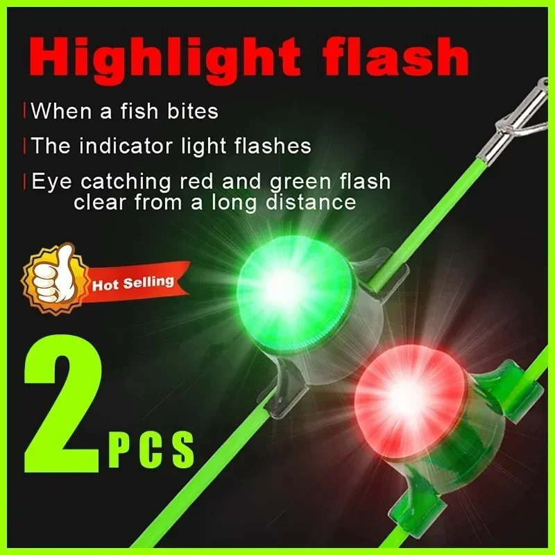 Alarme de touche nuit LED intelligente - Accessoire pêche avec rappel lumineux et indicateur nocturne