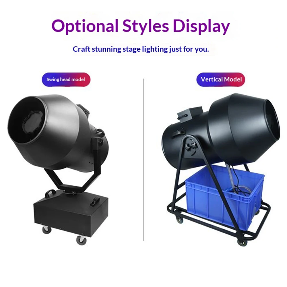 High-Power Jet Foam Cannon Machine Waterproof Professional Foam Generator for Outdoor Summer Pool Party Stage Events 2