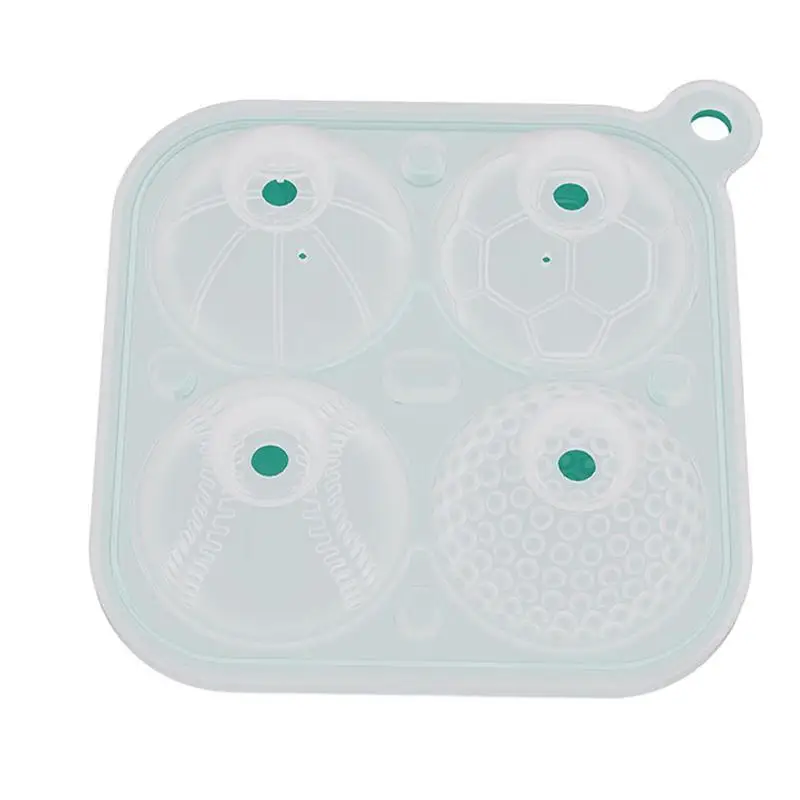 

Форма для льда, большие силиконовые 4-полосные шарики, лотки для кубиков льда, машинная стирка, формы для льда, легко снимающийся круглый льдовой Сферический лоток для