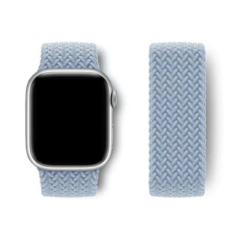 Elastic Braided Loop Watch Band Strap in Multiple Sizes