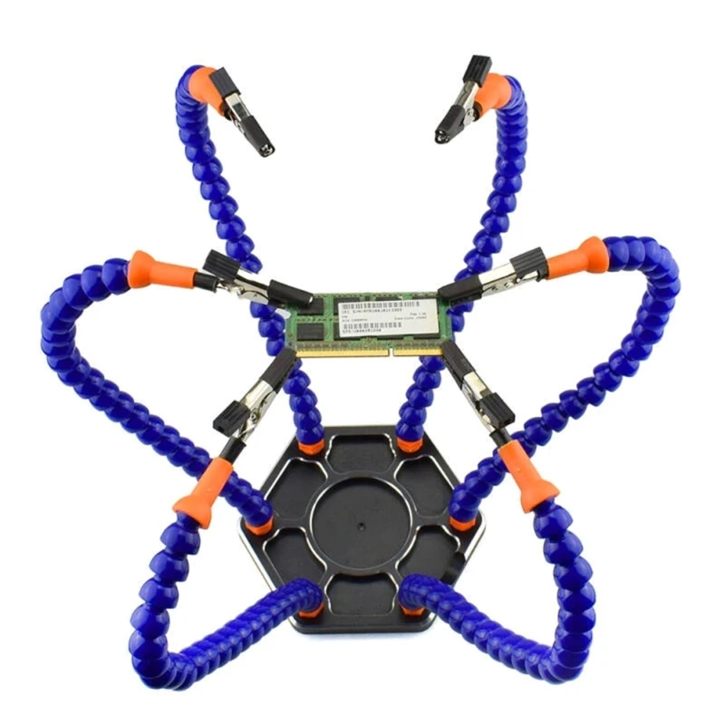 

Helping Hands Soldering Station Third Hand Soldering Tool 6 Flexible Arms