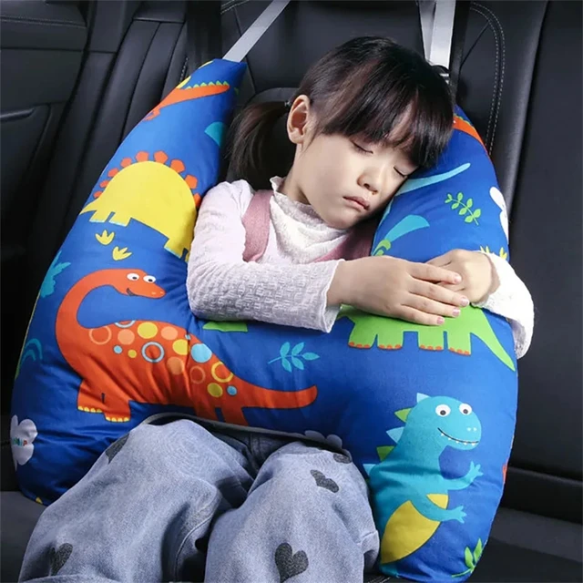 Oreiller de Voyage Enfant Joli Animaux Coussin de Cou, Ultra Doux Lavable  Coussin Oreiller Cervical, Voyage Cou Coussin de Sommeil pour Poussette  Voiture Avion (Porcin) 