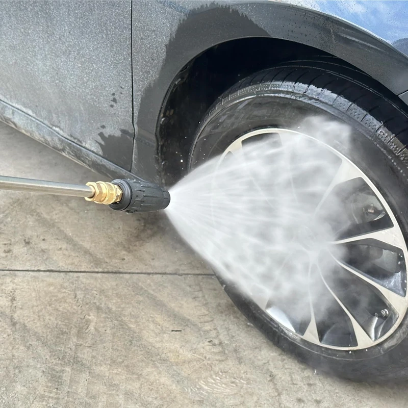 Adjustable Pressure Washer Nozzle Tip 1/4 Inch Quick Connect Plug 030 Rotating Spray Turbo Nozzle 3000 PSI