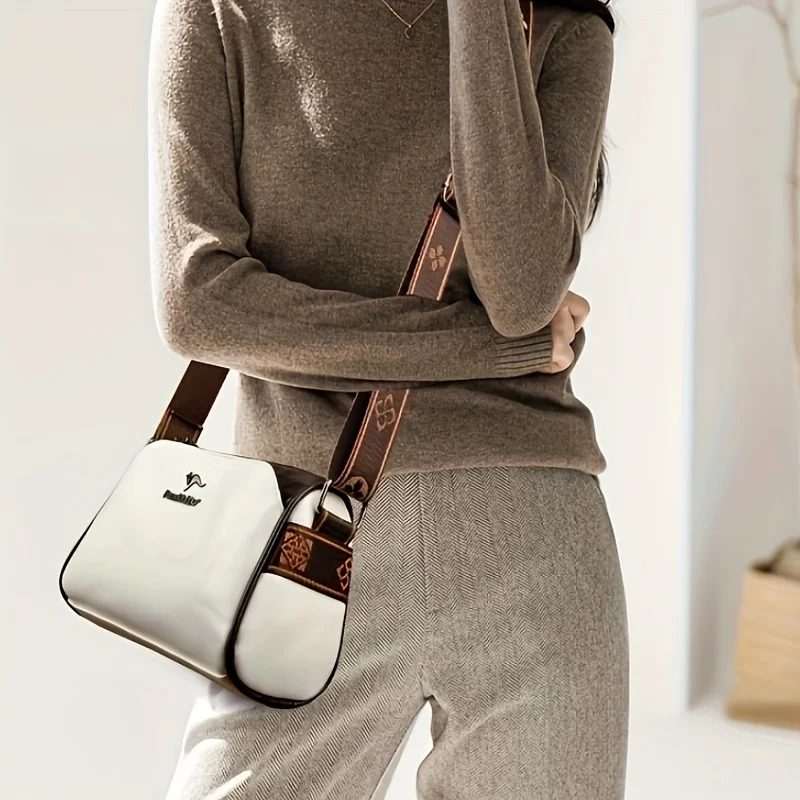 New Genuine High Quality Soft Leather Luxury Purses Crossbody Bag Designer Brand Ladies Shoulder Crossbody Bags 2024 Sac A Main