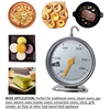 Stainless Steel Oven Thermometer New Large Dial Baking BBQ Cooking Meat Food Temperature Measurement Hang Stand Kitchen Supplies 2