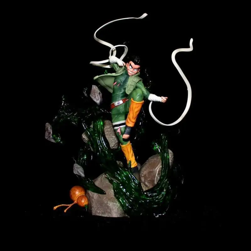 

Anime Naruto Rock Lee GK Omoterenka PVC Action Figure Collectible Model Doll Toy 32cm