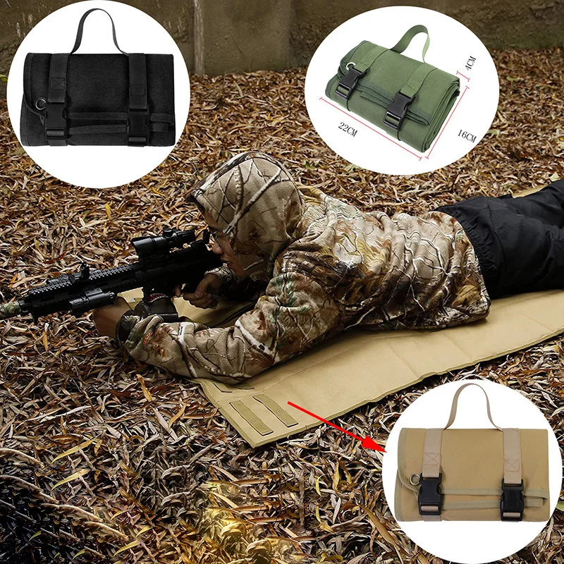 Outdoor Non-Slip Shooting Training Mat Double-Sided Multifunction Camping Pad Shooting Training Mat Double-Sided Waterproof Hot 5