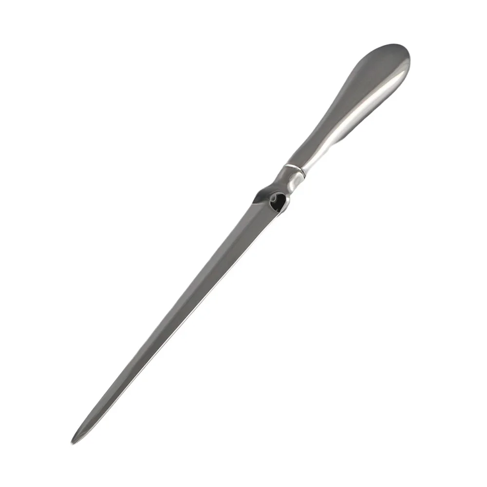Letter Opener Stainless Steel Envelope Opener Mail Hand Envelope Slitter Paper Cutting Knife Cutting Supply