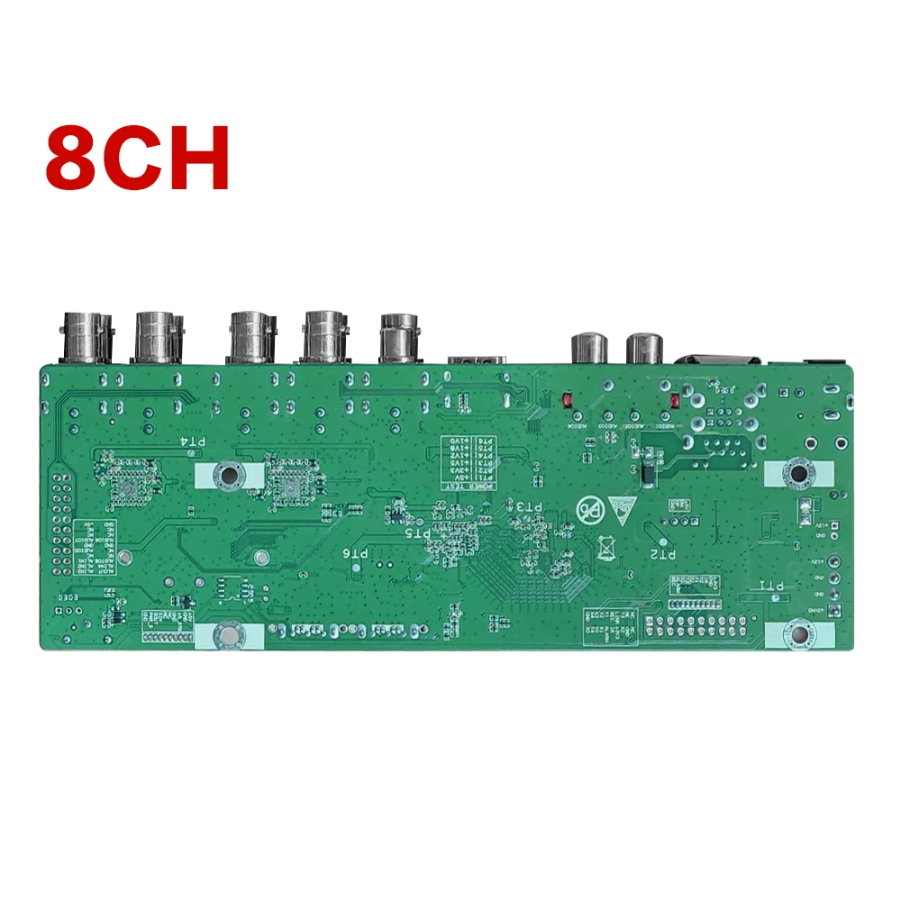 6 in 1 H.265 8ch 5MP-N AHD DVR Board AHD 5MP 4MP 1080P 720P Camera Save Big RAM HDD Xmeye CCTV