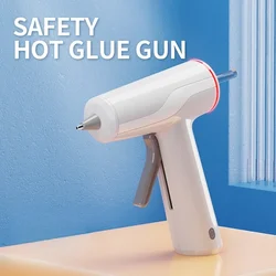 10W Mini cordless hot melt glue gun 30/50/80W plug-in household 7/11mm high-temperature electric repair tool DIY Power Tools