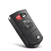Chiave telecomando per Mazda 3 5 6 CX-7 CX-9 Miata MX-5 4D63 Chip Fob 315Mhz 1 Chiave telecomando per Mazda 3 5 6 CX-7 CX-9 Miata MX-5 4D63 Chip Fob 315Mhz - KEYYOU 3 bottoni chiave pieghevole a distanza dell automobile per Mazda 3 5 6 CX