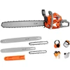 24 Inch 20 Inch Petrol Handheld Cordless Chain Saw for Tree Wood Cutting, 68CC 2-Cycle Top Handle Gas Powered Chainsaw 2