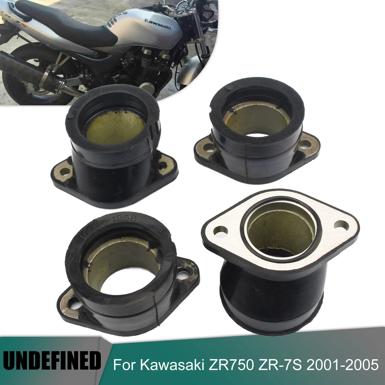 Kits De Réparation Carburateur Pour Kawasaki ZR750 (C1/C2/C3 Zephyr 91-93 Et ZR750F2/ZR-7 2000) - Lot De 4
