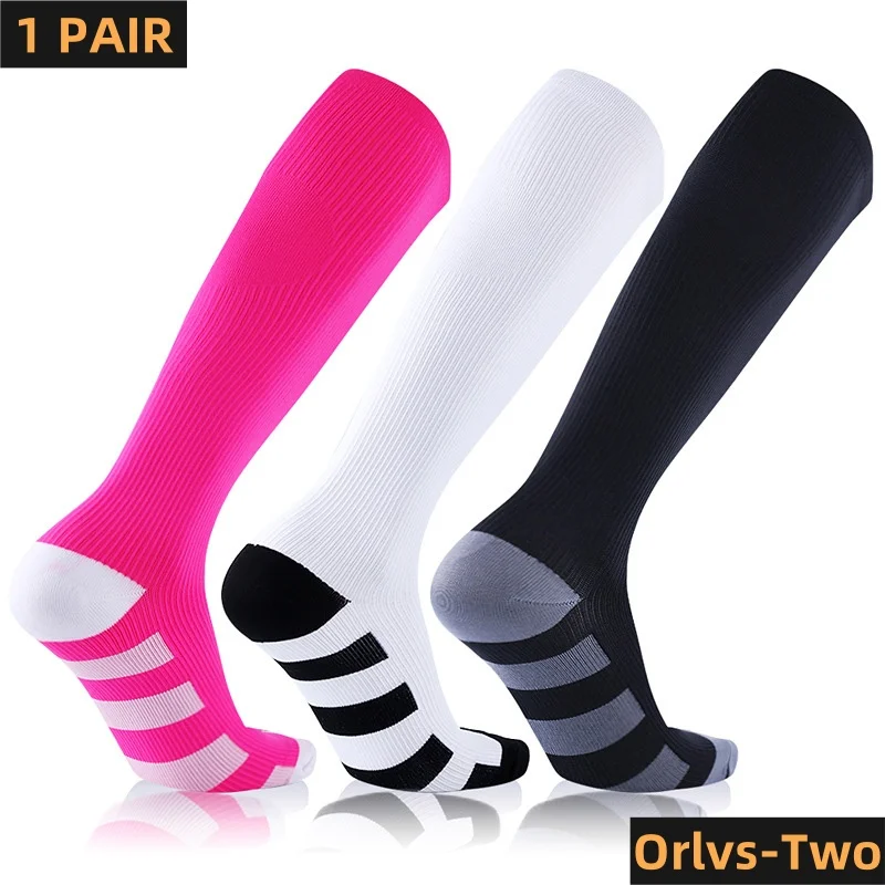 Kompressionssocken 20–30 mmHg Männer medizinische Krampfadern Schwangerschaft Pflege Sportlich Fußball Fußball Strümpfe Sportsocken YS102 – Detail 1