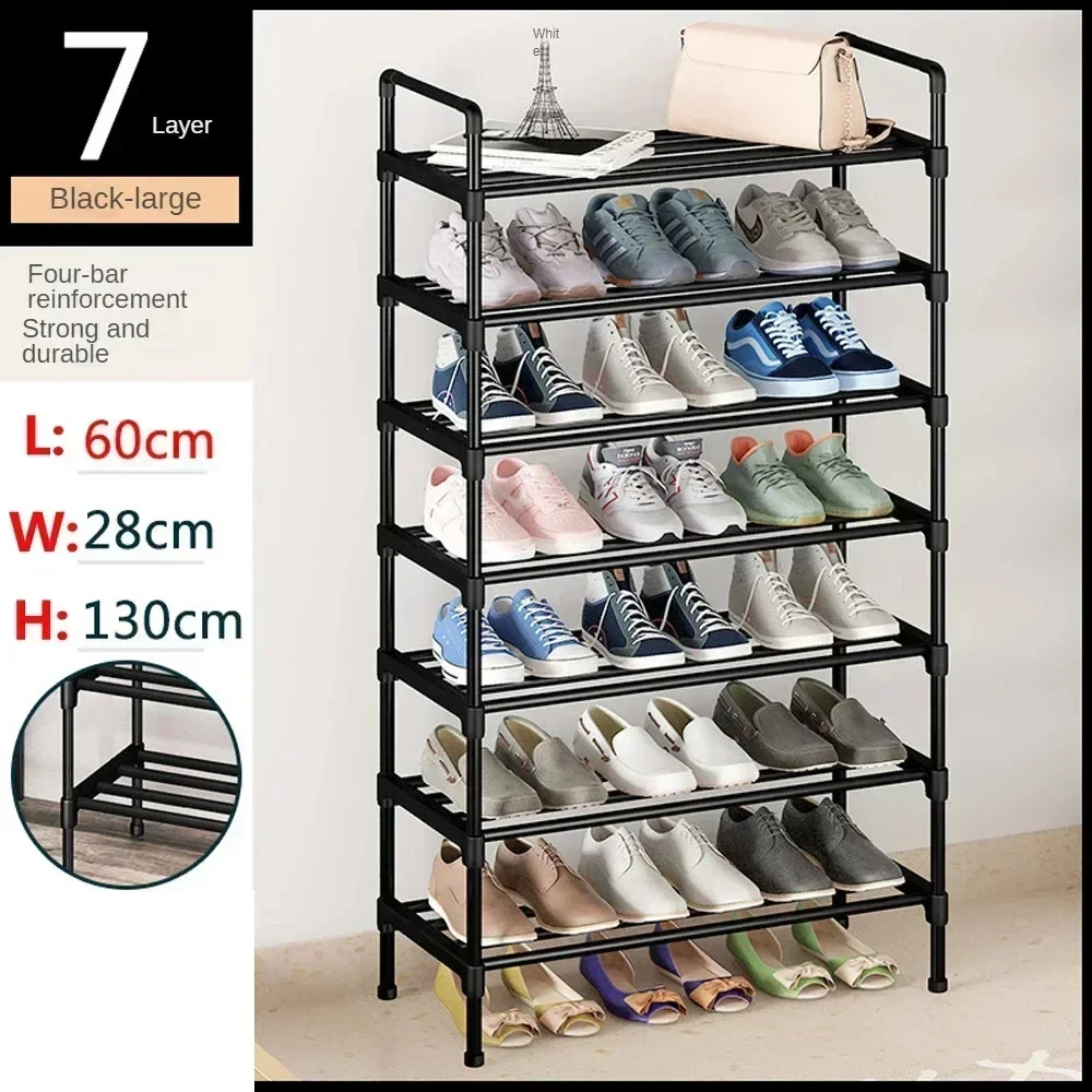 3-8 Layer Shoe Rack DIY Easy Assemble Dustproof Boots Organizer Stand Holder Space-Saving Shoes Storage Shelf Shoe Cabinet shoe rack fabric shoe cabinet