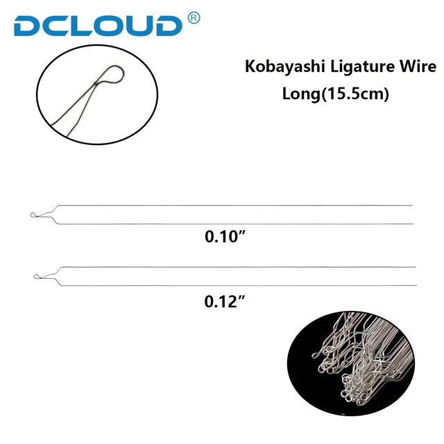 100pz Fili Ortodontici Legatura Lunga Kobayashi Preforma Staffe - Foto 13