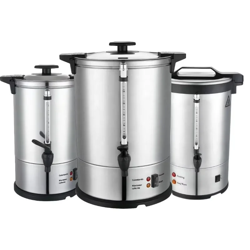 Factory Electric Water Boiler 6L 10L 15L 20L 25L 30L Commercial Electric Kettle Stainless Steel kitchen appliance heater