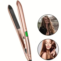 Professional Flat Iron Hair Straightener 2 in 1 Curling Iron Ceramic Ionic Hair Curler Curling Tongs Fast Heating Hair Styler 1