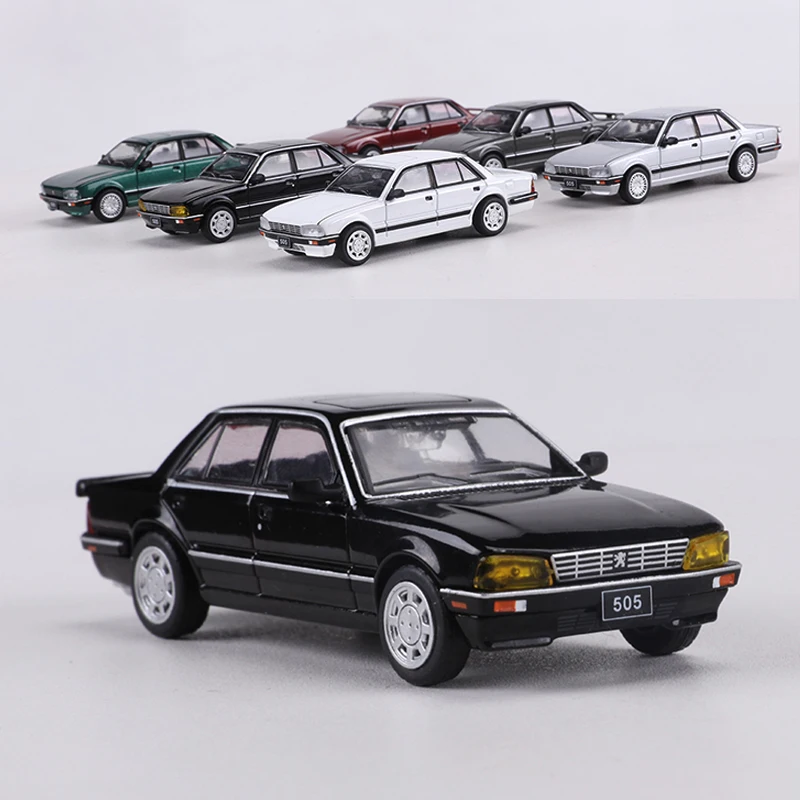 DCT 1:64 505 세단 합금 모델 자동차