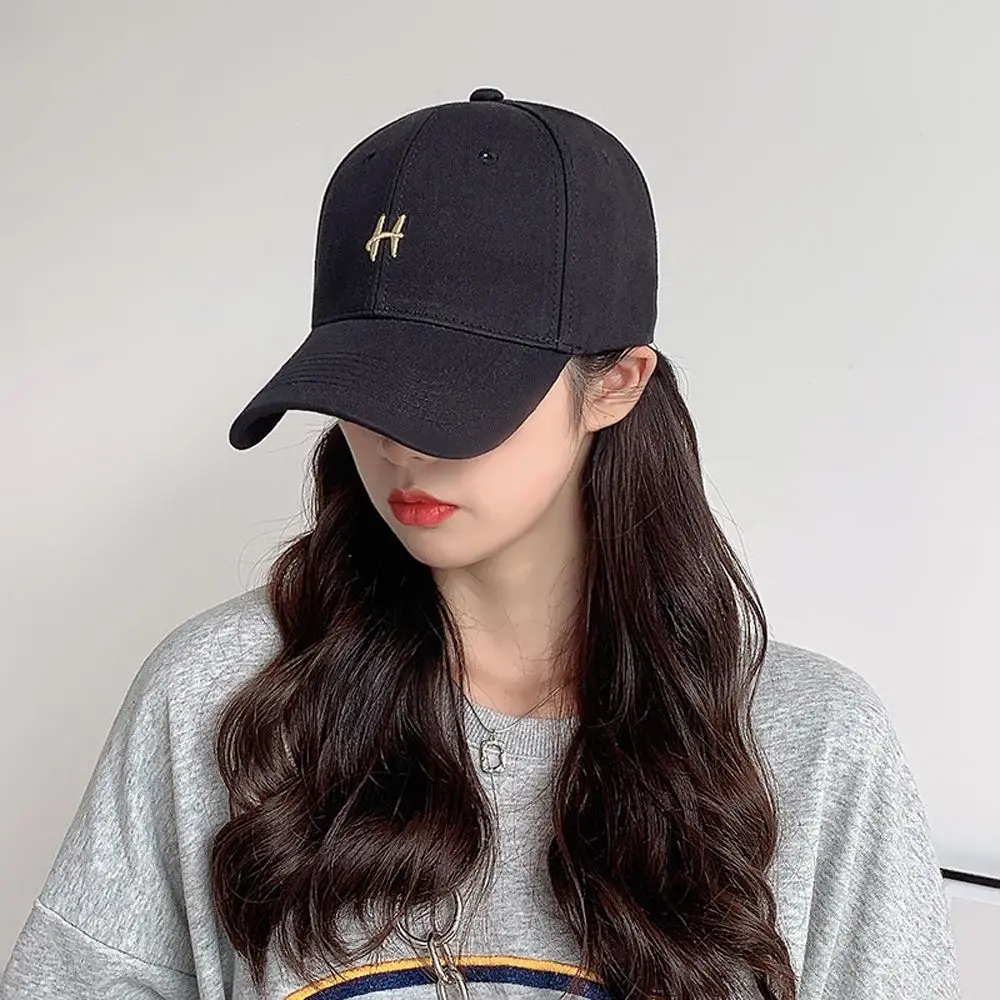 

Outdoor Sports Adjustable Casual Cotton For Men Letter Embroidery Women Baseball Cap Korean Snapback Sunhat Sport Caps