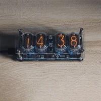 New Practical Digital Clock Digital Clock High Grade Acrylic - Fluorescent 225 Colors - Light Display Time Date 1