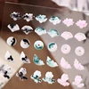 40/50Pcs Ancient Chinese Style Nail Charms Painting Style Vignet Gradient Effect DIY Nail Art Accessories 3D Decoration Manicure 1