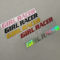 GIATV RACER-Autocollants de moto, décoration de pare-chocs de fenêtre de voiture, décalcomanies en vinyle pour capot avant de vélo, carénages latéraux précieux de carburant, casque, 1PC 2