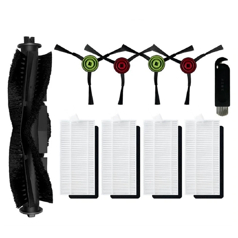 

Сменная основная боковая щетка, фильтр Hepa, пылесборник, аксессуары для Honda Q6 SE, робот