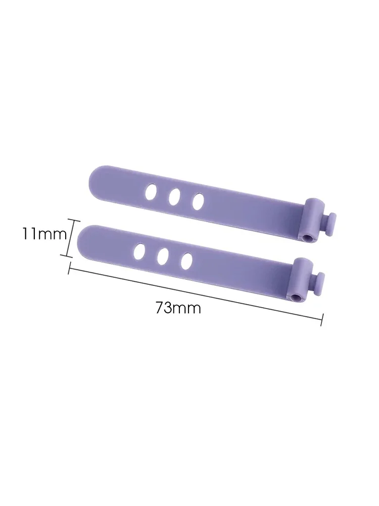Cable Holder Clips 1/5/10 PCS Set for Organizing Charger Cord PC Data Line Office Desktop Winder Straps