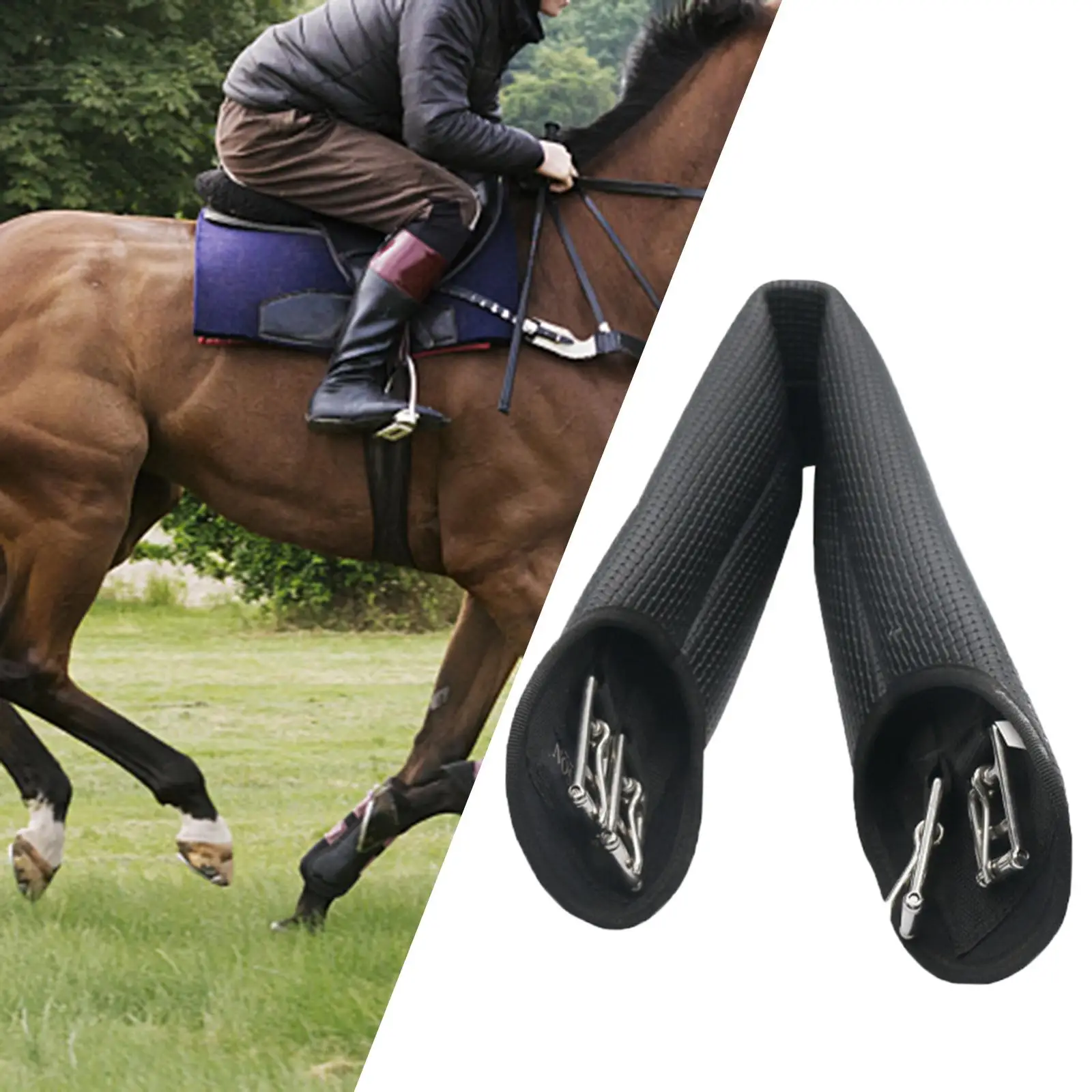 

Horse Belly Belt Equestrian Safety Gear Portable Equestrian for Horse Show
