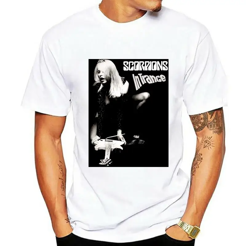 T-Shirt Con Copertina Album Scorpions In Trance 1975